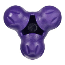 Load image into Gallery viewer, West Paw Tux Eggplant Treat Toy for Tough Chewers