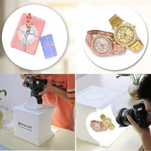 Load image into Gallery viewer, 2 LED panels mini folding portable studio