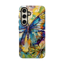 Load image into Gallery viewer, Artistic Butterfly Tough Phone Case – Glossy or Matte