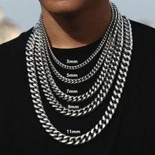 Load image into Gallery viewer, 18k gold plated cuban chain