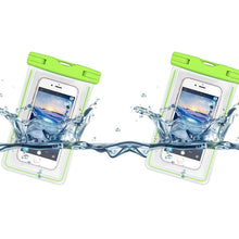 Load image into Gallery viewer, Waterproof Phone Pouch 2-Pack with Lanyards