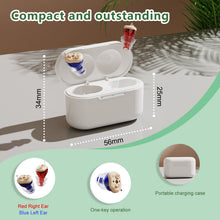Load image into Gallery viewer, StitchGreen GM-931 Invisible CIC Rechargeable 8-Channel Hearing Aid for Seniors