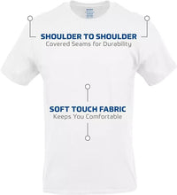 Load image into Gallery viewer, Gildan Men's Crew Neck T-Shirts, 5 Pack & 6 Pack, White Tees, 100% Cotton