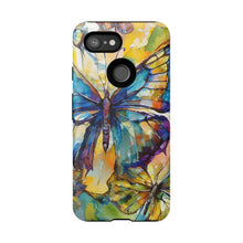 Load image into Gallery viewer, Artistic Butterfly Tough Phone Case – Glossy or Matte