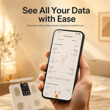 Load image into Gallery viewer, 50 body metrics smart scale