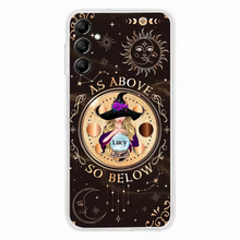 Load image into Gallery viewer, Personalized Witch Phone Case – As Above So Below