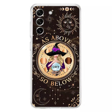 Load image into Gallery viewer, Personalized Witch Phone Case – As Above So Below