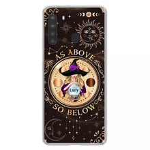 Load image into Gallery viewer, Personalized Witch Phone Case – As Above So Below