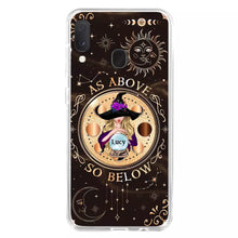 Load image into Gallery viewer, Personalized Witch Phone Case – As Above So Below