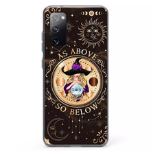 Load image into Gallery viewer, Personalized Witch Phone Case – As Above So Below
