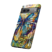 Load image into Gallery viewer, Artistic Butterfly Tough Phone Case – Glossy or Matte