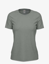 Load image into Gallery viewer, Ladies Club Crew Tee Navy Heather