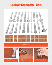 Load image into Gallery viewer, 92 piece leather craft tools set