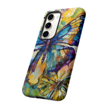 Load image into Gallery viewer, Artistic Butterfly Tough Phone Case – Glossy or Matte