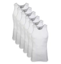 Load image into Gallery viewer, Gildan Men's Crew Neck T-Shirts, 5 Pack & 6 Pack, White Tees, 100% Cotton