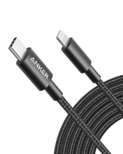 Load image into Gallery viewer, Anker 331 USB-C to Lightning Cable - MFi Certified, Nylon Braided, Fast Charging for iPhone (1ft, 6ft, 10ft)