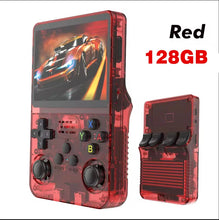 Load image into Gallery viewer, ARKOS R36S Retro Game Console Linux System 128GB 3.5 IPS Handheld Gaming