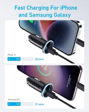 Load image into Gallery viewer, Anker 323 Car Charger 52.5W USB C USB A Fast Charging New