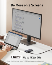 Load image into Gallery viewer, Anker 555 USB C Hub 8 in 1 4K HDMI 85W PD Fast Shipping