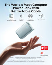 Load image into Gallery viewer, Anker Nano 10K Power Bank 45W Retractable USB C Charger New