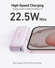 Load image into Gallery viewer, Anker Nano Power Bank 22.5W Built In USB C Ready to Ship