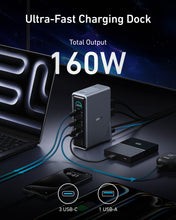 Load image into Gallery viewer, Anker Prime 14 in 1 Dock Dual Display 160W Charging Station