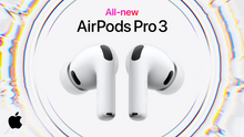 Load image into Gallery viewer, Apple AirPods Pro 3 White Wireless Earbuds Active Noise Cancellation New Authentic