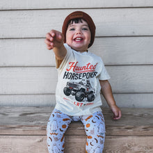 Load image into Gallery viewer, HAUNTED HORSEPOWER HALLOWEEN TEE
