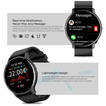 Load image into Gallery viewer, Black sport smart watch full touch screen for sale