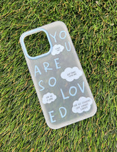 Load image into Gallery viewer, Blue You Are So Loved Frosted iPhone Case