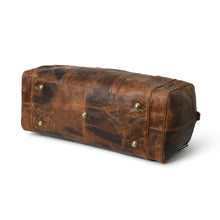 Load image into Gallery viewer, Cohen Full Grain Leather Weekender Duffle 21 24 Inch Luxury Travel Bag for Men
