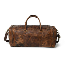 Load image into Gallery viewer, Cohen Handmade Buffalo Leather Duffle Bag Full Grain Travel Weekender Buy Now