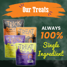 Load image into Gallery viewer, Halloween Dog Treat Snack Packs - 12 or 24 Pack Variety Bundle