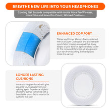 Load image into Gallery viewer, Arctis Nova Pro Wireless, Nova Elite & Nova Pro Omni Earpads - WC FreeZe Cooling Gel