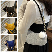 Load image into Gallery viewer, Felt Pom-Pom Purse