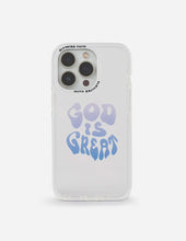 Load image into Gallery viewer, God Is Great Christian iPhone Case with Raised Bezel