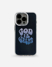 Load image into Gallery viewer, God Is Great Christian iPhone Case with Raised Bezel
