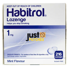 Load image into Gallery viewer, Habitrol Nicotine Lozenges 1mg Mint 216 Count Stop Smoking Aid New Sealed