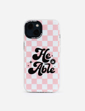 Load image into Gallery viewer, He Is Able Christian iPhone Case with Raised Bezel