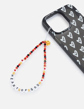 Load image into Gallery viewer, Heart of God Beaded Phone Charm