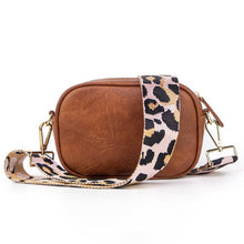 Load image into Gallery viewer, Libby Luxury Vegan Leather Crossbody Handbag with Interchangeable Strap New