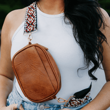 Load image into Gallery viewer, Libby Women's Vegan Leather Crossbody Handbag Interchangeable Strap Gift Idea