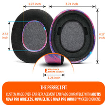 Load image into Gallery viewer, Arctis Nova Pro Wireless, Nova Elite & Nova Pro Omni Earpads - WC FreeZe Cooling Gel