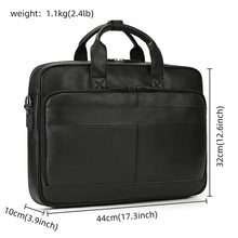 Load image into Gallery viewer, Mens leather bag trending