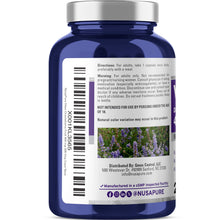 Load image into Gallery viewer, NusaPure Vitex Chasteberry Extract 450 mg – 200 Vegan Capsules