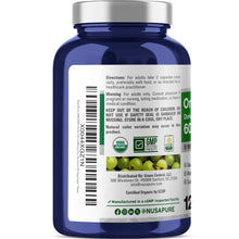Load image into Gallery viewer, NusaPure Organic Amla 10:1 Extract 600 mg – 120 Vegan Capsules
