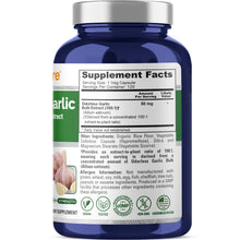Load image into Gallery viewer, NusaPure Odorless Garlic Extract 50mg – 120 Vegan Capsules