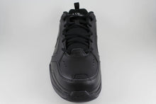 Load image into Gallery viewer, Nike Air Monarch IV Men's Triple Black Leather Cross Trainer 4E Wide Buy Now