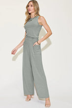 Load image into Gallery viewer, Order Women's Wide Leg Pants Set Orange Plus Size