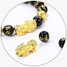 Load image into Gallery viewer, Pixiu bracelet attract money